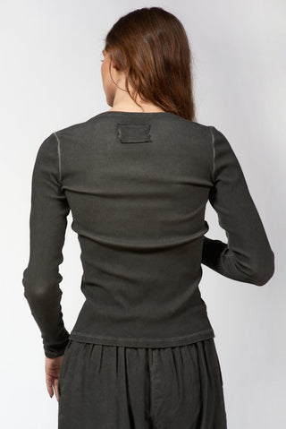 Crewneck Ribbed Top - Baci Fashion