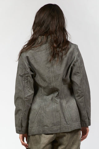 Denim - Style Short Jacket with Large Pockets - Baci Fashion