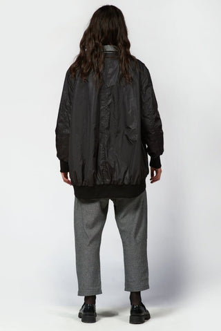 Double Breasted Bomber Jacket - Baci Fashion