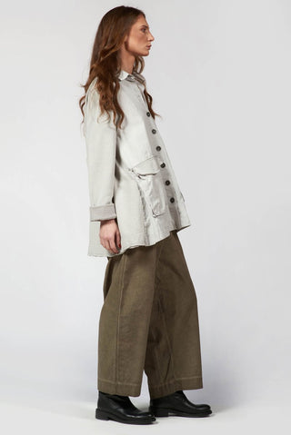 Double Fabric Cargo Jacket - Baci Fashion