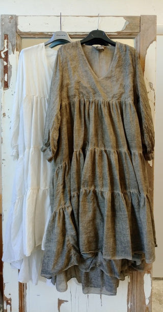 Double Layer Tiered Dress - Baci Fashion