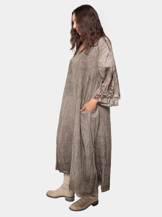 Double Layer V Neck Shift Dress - Baci Fashion