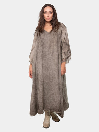 linen v neck shift dress Red Linen Dress: V-Neck Pleated Summer Shift Dress with Pockets