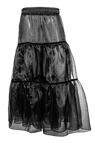 Double - Layered Flounced Skirt - Baci Fashion