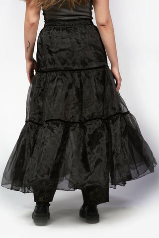 Double - Layered Flounced Skirt - Baci Fashion