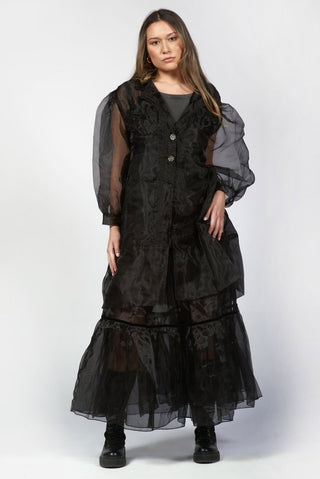 Double - Layered Flounced Skirt - Baci Fashion