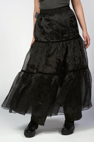 Double - Layered Flounced Skirt - Baci Fashion