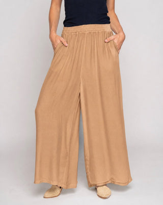 Drawstring Silk Pants - Baci Fashion