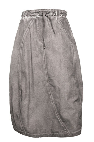 Egg - Shaped Skirt with Side Slits - Baci Fashion