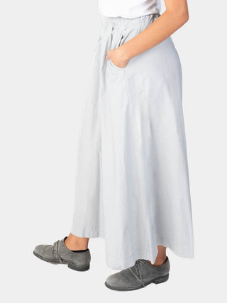 Elastic Waist Cotton Palazzo Pant - Baci Fashion