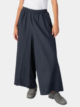 Elastic Waist Cotton Palazzo Pant - Baci Fashion