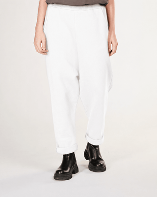 Elastic Waist Drop Crotch Sweatpant - Baci Fashion