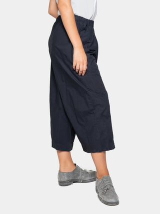 Elastic Waist Organic Cotton Culottes - Baci Fashion