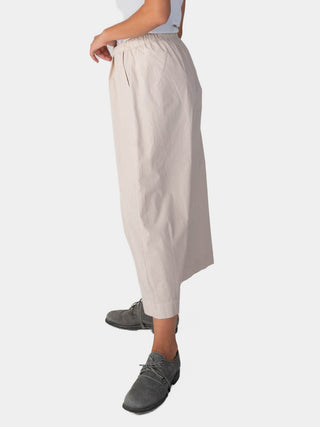 Elastic Waist Organic Cotton Culottes - Baci Fashion