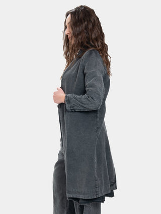 Elongated Collar Jacket - Baci Fashion