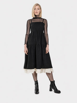 Embossed Spaghetti Strap Tier Sundress - Baci Fashion