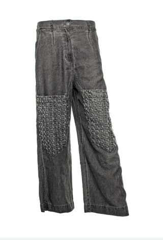 Embroidered Pocket Pants - Baci Fashion