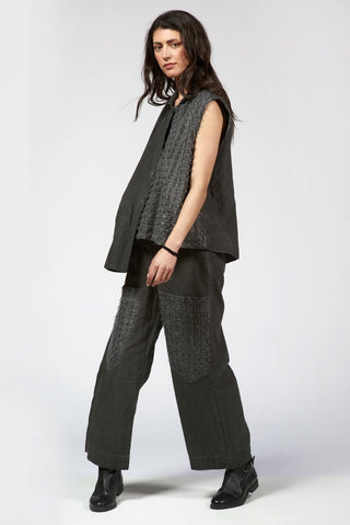 Embroidered Pocket Pants - Baci Fashion