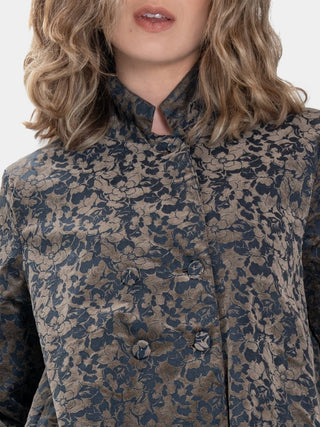 Floral Swing Jacket - Baci Fashion