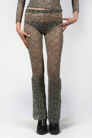 Flower Lace Pants - Baci Fashion