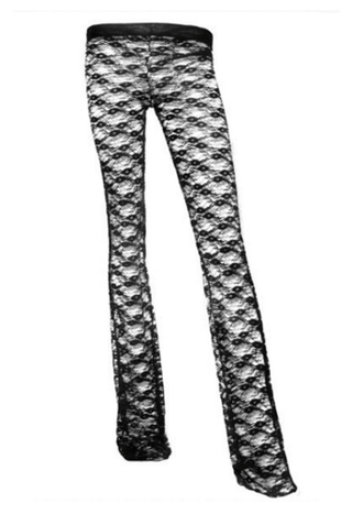 Flower Lace Pants - Baci Fashion