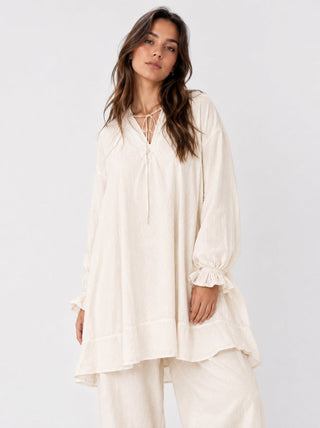 Frill Sleeve Tunic - Baci Fashion