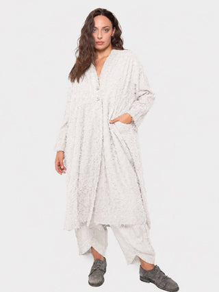 Fringe Kimono Duster Coat - Baci Fashion