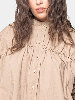 Gathered Yoke Blouse - Baci Fashion