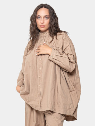 Gathered Yoke Blouse - Baci Fashion