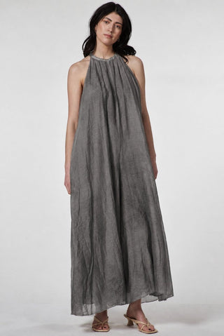 Halter Neck Long Jumpsuit - Baci Fashion