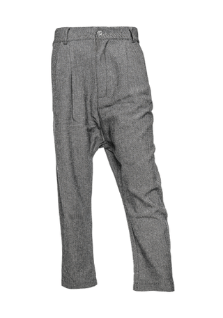 Herringbone Low - Crotch Pants - Baci Fashion