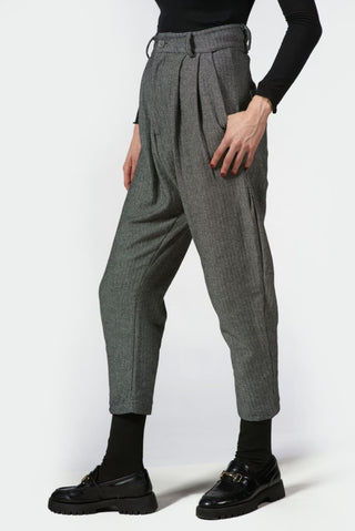 Herringbone Pants - Baci Fashion