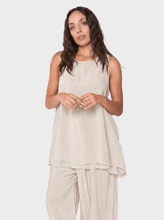 Hi Lo Swing Tank - Baci Fashion
