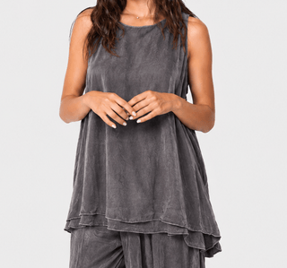 Hi Lo Swing Tank - Baci Fashion