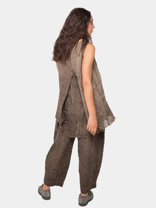 High Low Tank with Split Back - Baci Fashion