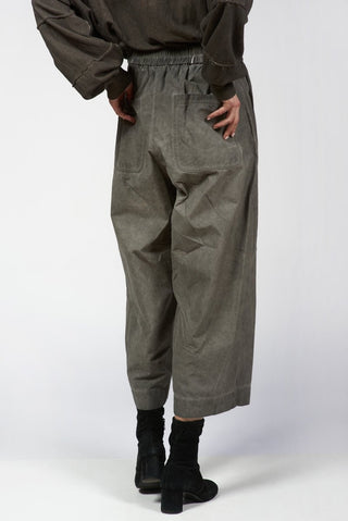 High Waist Pants with Front Buttons - Baci Fashion