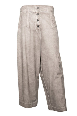 High Waist Pants with Front Buttons - Baci Fashion