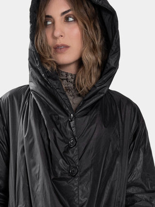 Hooded Parka Coat - Baci Fashion