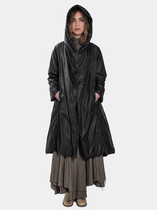 Hooded Parka Coat - Baci Fashion