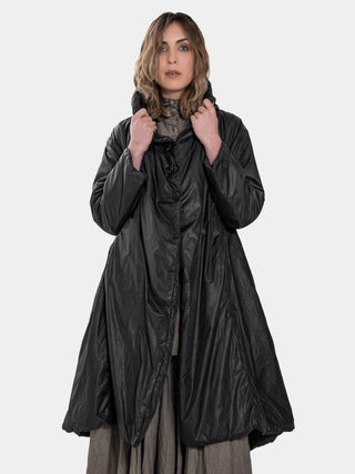 Hooded Parka Coat - Baci Fashion