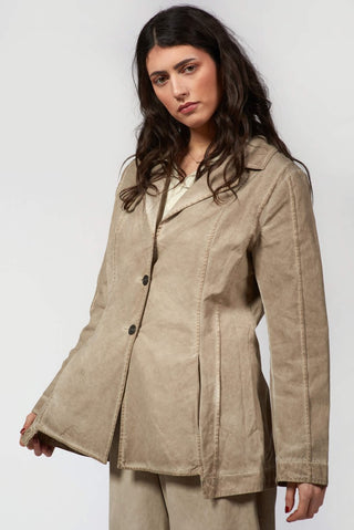 Jacket with Ribbed Details - Baci Fashion