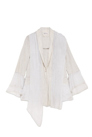 Jacket with Silk Shawl Collar - Baci Fashion