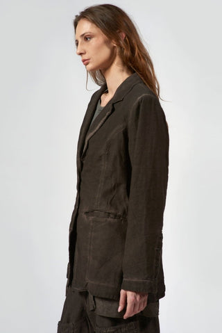 Jacket with Slit Details at the Back - Baci Fashion