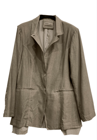 Jacket with Slit Details at the Back - Baci Fashion