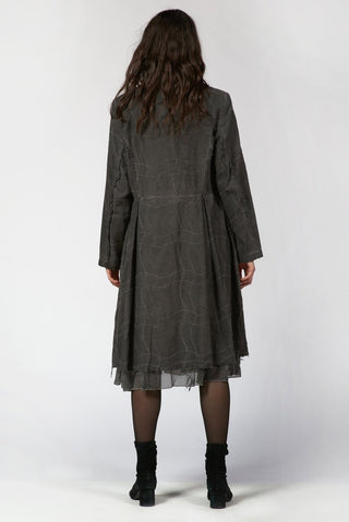 Jacquard Long Jacket - Baci Fashion