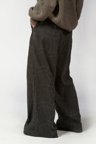 Jacquard Palazzo Pants - Baci Fashion