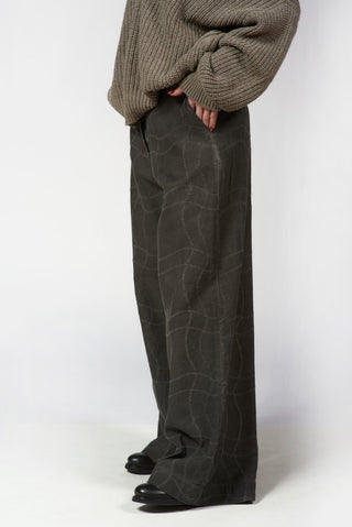 Jacquard Palazzo Pants - Baci Fashion