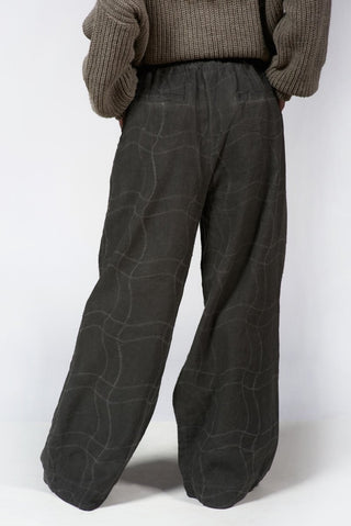 Jacquard Palazzo Pants - Baci Fashion