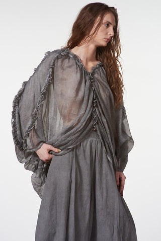 Kimono Blouse with Ruffles - Baci Fashion