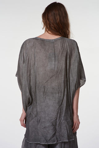 Kimono Tunic with Front Drawstring - Baci Fashion
